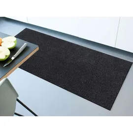 Primaflor Küchenläufer "MAGNUM, Made in Belgium", grau (anthrazit), B:100cm H:10,5mm L:900cm, Polypropylen (PP), PRIMAFLOR-IDEEN IN TEXTIL, Teppiche, Nadelfilz, robust, strapazierfähig und pflegeleicht, rutschhemmend