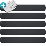 Gardebruk Rasenkante 500 x 18 cm schwarz