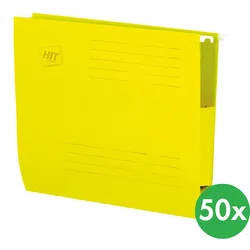Hängemappen mit seitlichen Fröschen, gelb, 50 Stk.