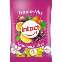 Sanotact Intact Traubenzucker Beutel Tropic-Mix