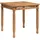 vidaXL Garten-Esstisch 80 x 80 x 80 cm Braun