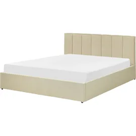 Beliani Dreux 160 x 200 cm Beige
