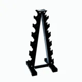 JK Fitness Rmvn-6p Hantelständer 6 Paar Schwarz
