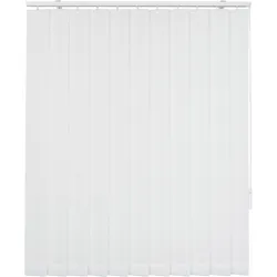 Lamellenvorhang SUNLINES "Montana", weiß, B:240cm H:240cm, Jalousien, Wunschmaß