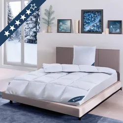Winterdaunendecke »LUXUS« – Polarwarm, 100% Daunen, Größe: 200x220