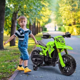 aiyaplay Elektro Kindermotorrad 6V grün (1-tlg)