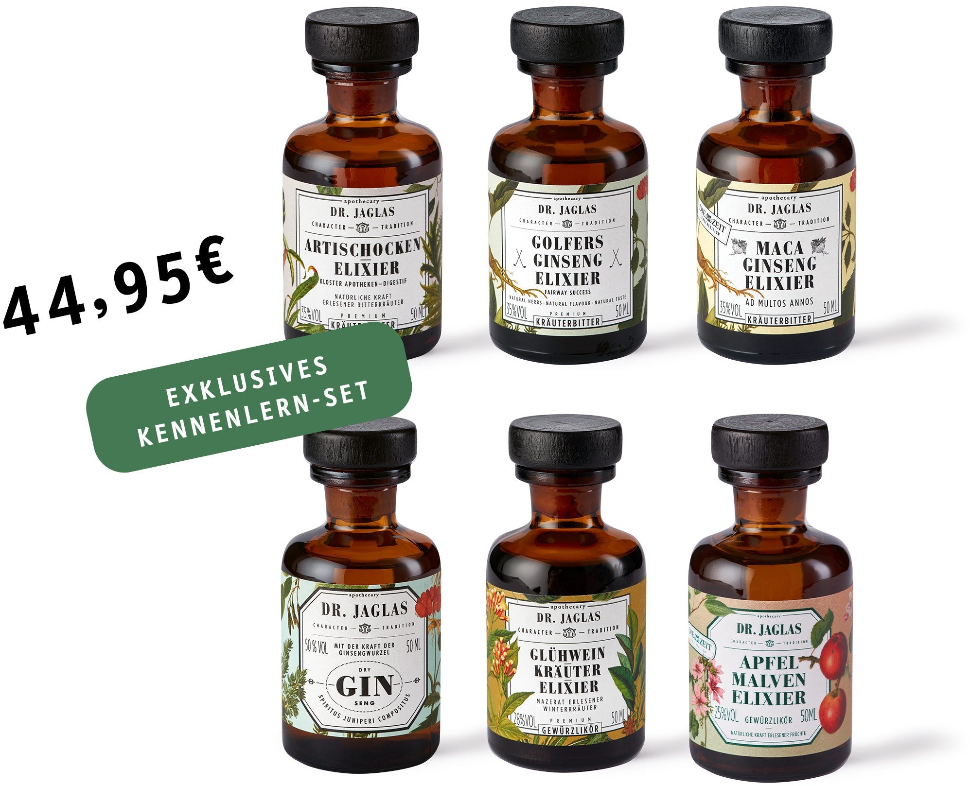 Artischocken-Elixier - Bundle Misch-Set - 6x 50ml