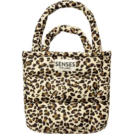 senses.the label SENSES.THE LABEL, Damen, Gr. B/H/T: 40cm x 45cm x 10cm, leo, Polyester, bedruckt, Taschen Beuteltasche