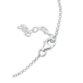 Elli Kreuz Horizontal Schlicht 925 Silber 19 cm