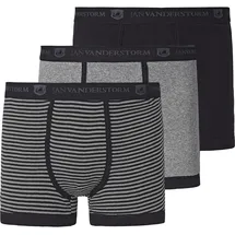 Jan Vanderstorm Retropant JASIEL grau/schwarz/hellgrau XXL 3er Pack