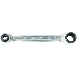 KS-TOOLS KS TOOLS Knarren-Ringschlüssel " 4 in 1" SW 10x13/17x19