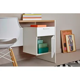 Jahnke Schreibtisch ML C 130 Wildeiche/Weiß