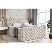 Altdecor Boxspringbett mit Fußteil, 2 Jahre Gewährleistung - mind.