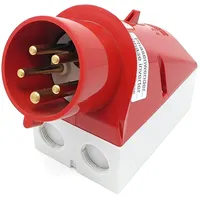 Mennekes Wandstecker 32A, 5p, 6h, 400V, IP44 2478