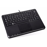 Perixx PERIBOARD-510 Plus Super-Mini Touchpad Keyboard, USB, UK (11530)