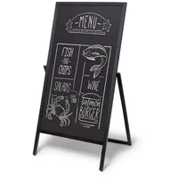 Showdown Displays Showdown Kundenstopper Flip 68x140cm sw