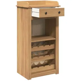 vidaXL Weinregal 57 x 40 x 111,5 cm Braun