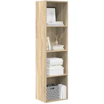 vidaXL Bücherregal 40 x 30 x 152 cm Braun