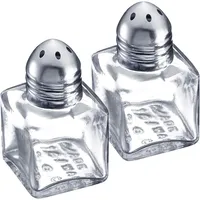 Westmark Mini-Salz-/Pfefferstreuer Set 29 cm Silberfarben 2-teilig unbefüllt