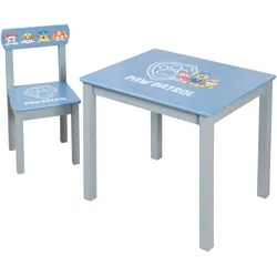 Kindersitzgruppe ROBA "Paw Patrol", blau, Sitzmöbel-Sets, Kinder, mit Tisch und Stuhl