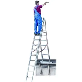 Euroline Mehrzweckleiter 3 x 8 Sprossen (2074108)