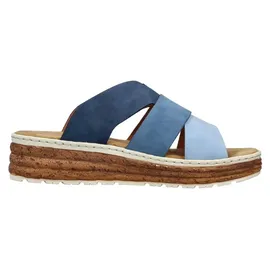 Rieker Pantolette Damen Blau 40