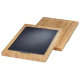 CHEF CUISINE Schneidebrett-Set Holz 1 38 x 28 cm Braun