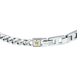 Maserati Herrenarmband Edelstahl Silber JM422AVD09