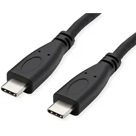 Roline USB-C 1 m Schwarz