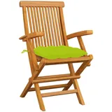 vidaXL Gartenstuhl 60 x 60 x 89 cm grün 6 St.