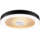 Paulmann Volea 1x18,5W rund schwarz/gold