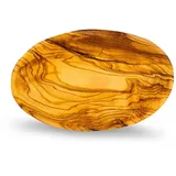levandeo Holzschale Olivenholz ca. 12x8cm Schale Holz Tischdeko Dekoschale Natur Unikat Snackschale Deko