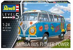 Revell Volkswagen 07050 Samba Bus T1 Flower Power Bausatz