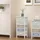 vidaXL Beistellschrank 38 x 57 x 28 cm Weiß