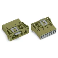 WAGO 770-774 Netz-Steckverbinder WINSTA MIDI Stecker, gerade Gesamtpolzahl: 4