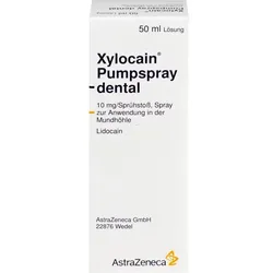 XYLOCAIN PUMPSPRAY DENTAL 50 ml