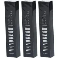 NANOBROW Shape Mascara Brun clair 3x7 ml