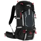 NILS CAMP Trekkingrucksack Wanderrucksack "Northlake" Black Rucksack 30L+10L Travelrucksack