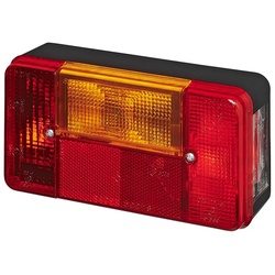 ProPlus 343605 Rückleuchte links 5 Funktionen 194x104mm für Anhänger Wohnwagen Wohnmobil