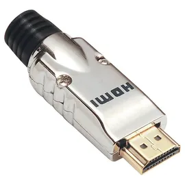 BKL Electronic 0905002 HDMI-Steckverbinder Stecker, gerade Polzahl: 19 Silber 1St.