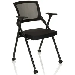 hjh OFFICE Besucherstuhl PRIORITY II 660946 schwarz