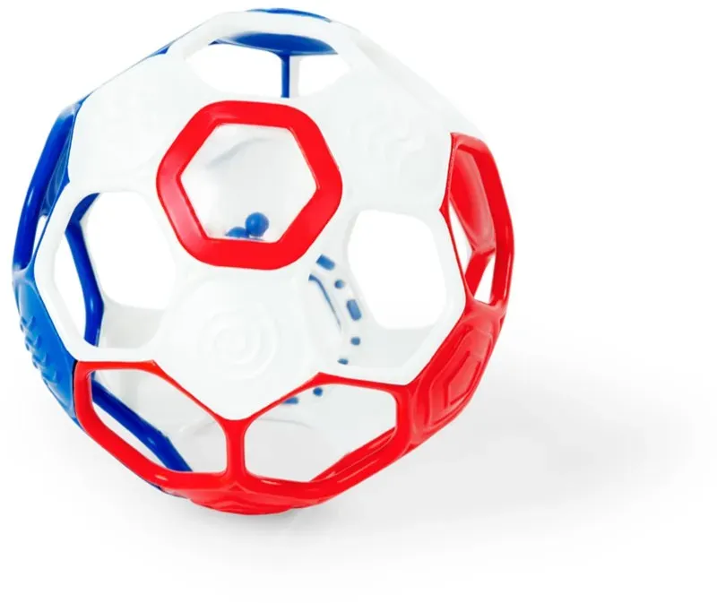 Oball Rattle GoalsTM sensorischer Ball Red, White & Blue 0m+ 1 St.