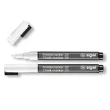 Sigel Kreidemarker 20 1,0 - 2,0 mm Weiß
