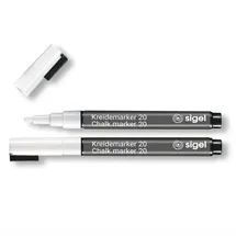 Sigel Kreidemarker 20 1,0 - 2,0 mm Weiß