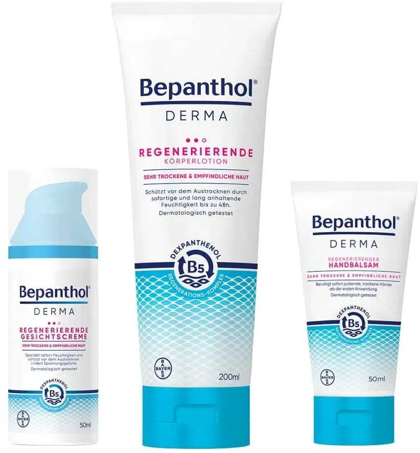 Preisvergleich Produktbild Bepanthol Derma regenerierendes Hautpflegeset