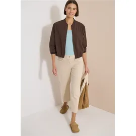 Cecil Blouson in Unifarbe Braun L