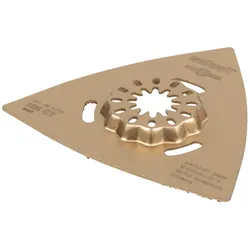 Wolfcraft Multitool Multimaster Schleifplatte HM-bestreut, STARLOCK-Aufnahme