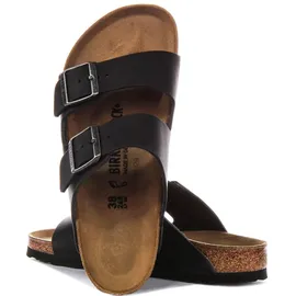 Birkenstock Arizona Nubukleder geölt schwarz 40
