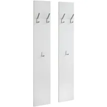 borchardt Möbel Wandgarderobe Vaasa weiß matt