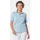 GOLDNER Baumwollshirt mit Polokragen in hellblau | Gr.: 44